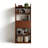 5 Tier Solid Wood Bookcase with Large Drawer