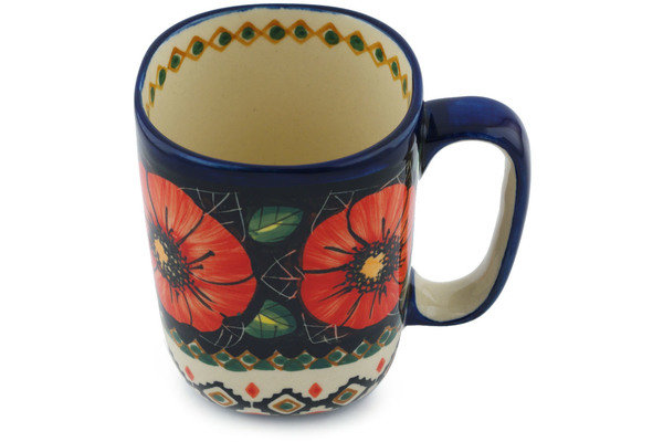 Poppy Passion Stoneware Coffee Mug