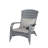 Patio Chair with Cushions( Grey Cushion)