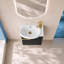 Meuble-lavabo flottant 16 "Bend (RTA) Bend-1912780696