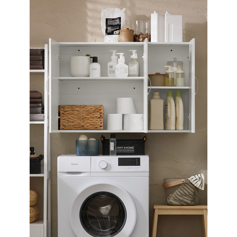 Kilgore Wall Mounted Required Bathroom Cabinet, White