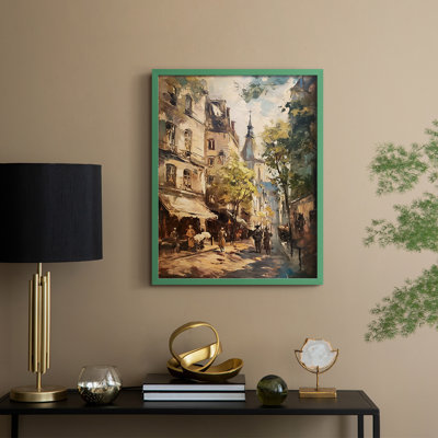 LANDSCAPES Series CECXC, reproduction encadrée - bois massif