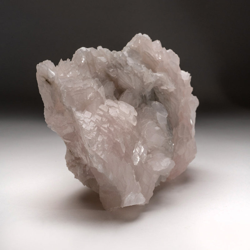 Polished Manganoan Calcite Cluster