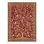 Tapis doré / rouge Silvan Vintage lavable à la machine avec envers antidérapant-80500315