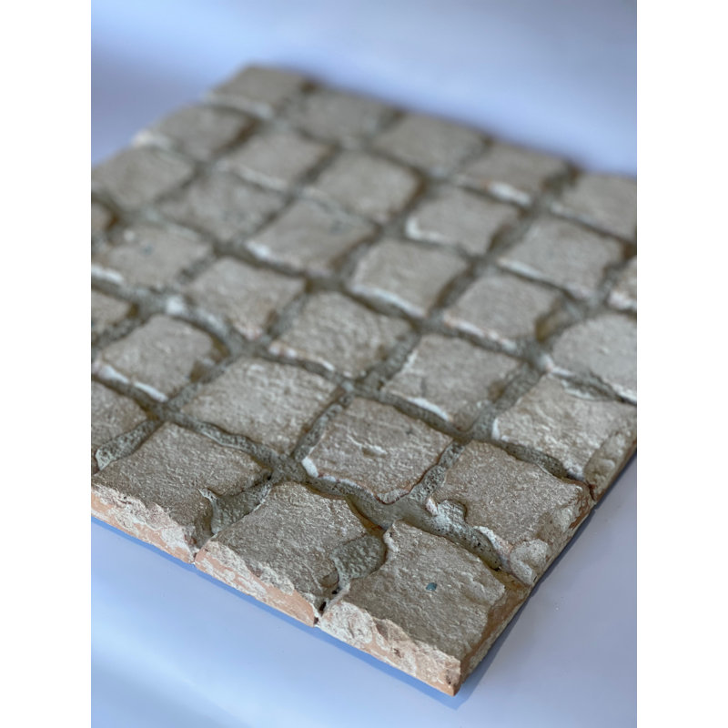 Zellige 2" x 2" Terra Cotta Wall & Floor Tile, Red