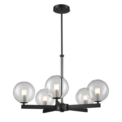 Lustre 5 lumières unique Sumner