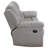 Rodden Chenille Upholstered Reclining Sofa Gray