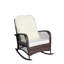 Chaise berçante d'extérieur en osier à assise large (sans la table)-1096008565-1096008566