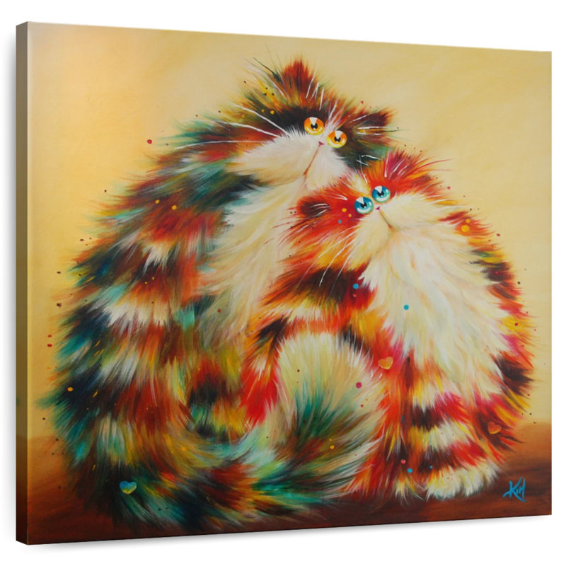 Brampt Felines For You, 16" H x 16" W