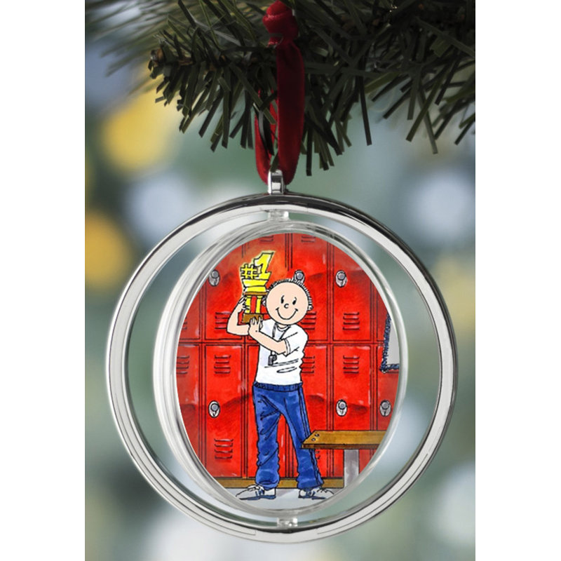 Ornement de Noël personnalisable pour homme, Oui