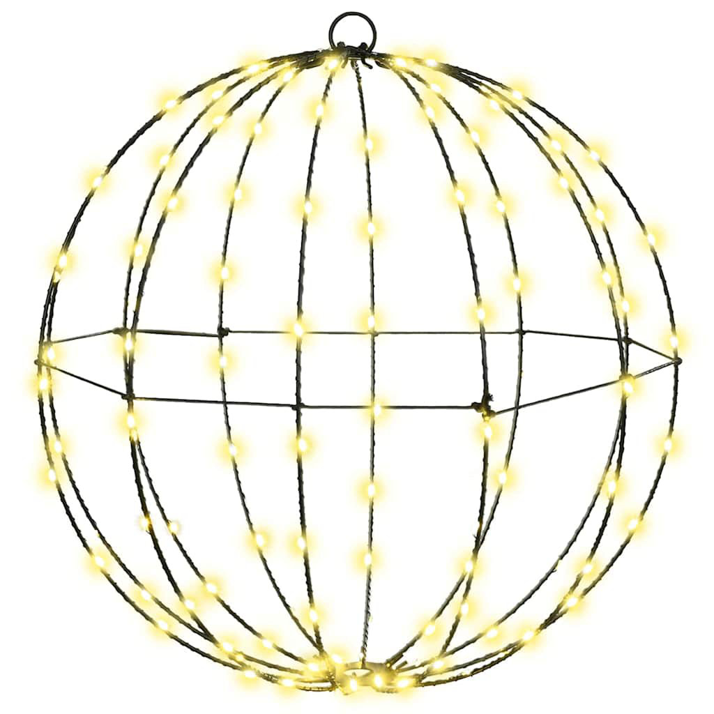 VIDAXL 40cm Decorative LED Ball with 120 Warm White Lights for Indoor and Outdoor Seasonal Lighting - Image 3