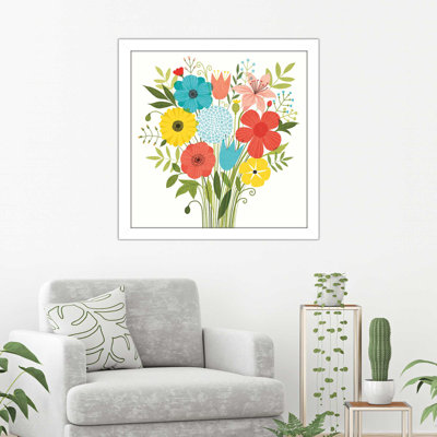« seaside bouquet i », impression sur toile