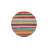 Multicolored Plain Thick Striped Colorful Patterned Decorative Carpet-1636982746