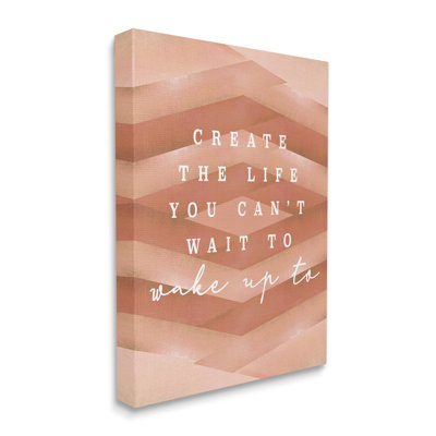 Citation inspirante inspirante, art texturé à giclée blanche encadrée par Lil '' Rue