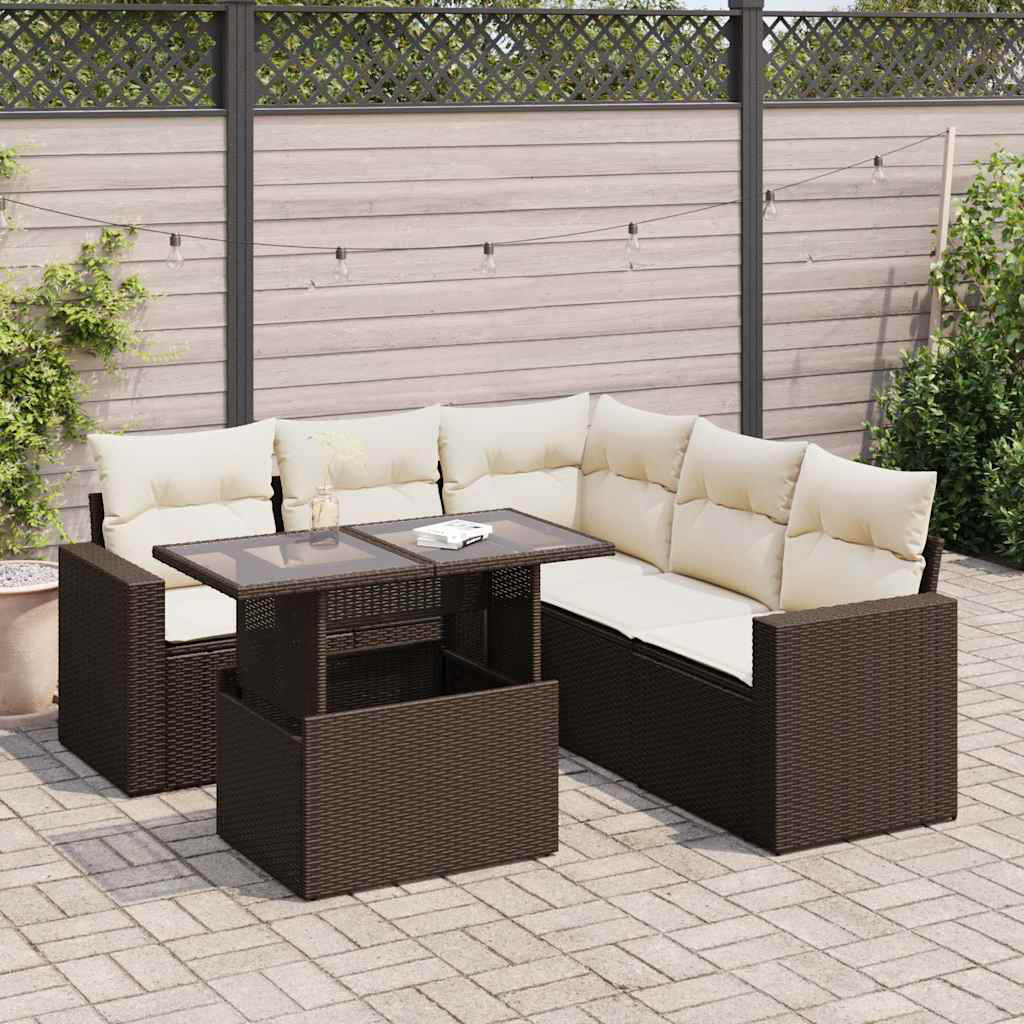 Gartensofa Roxen mit Kissen