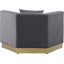 Fauteuil en velours de 47,75 po Marquis-1379466762