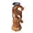 20'' H Solid Wood Candlestick