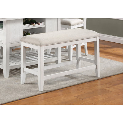 Counter Height Upholstery Kitchen Dining Bench