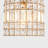 Vintage 1 - Light Cage Crystal Pendant Light-535539677