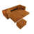 Velours orange est en rupture de stock