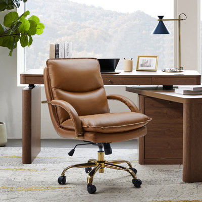 Mercer41 Genuine Leather Task Chair