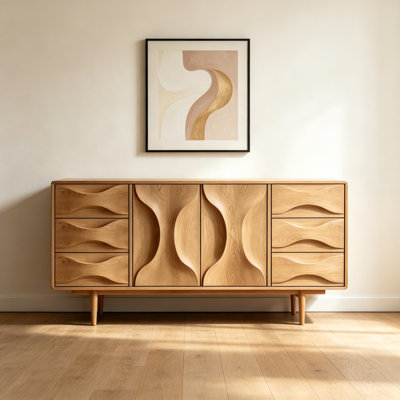 Buffet haut de gamme en bois massif