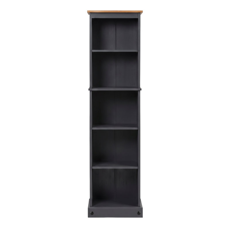 176cm H x 46cm W Bookcase, Black