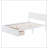 Platform Bed with Under-bed Drawers