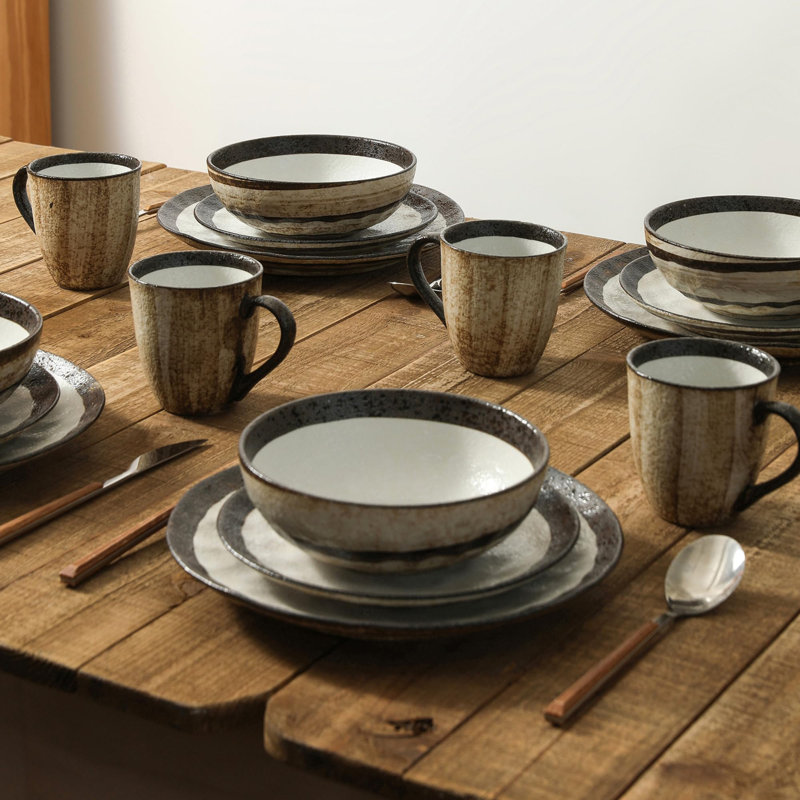 Service de table 16 pièces Stone Lain