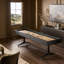 Small Shuffleboard Table-Ebonized Oak-2027296341-2027296343
