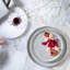 Assiette plate en grès de 10,8 po Linhas Pistache