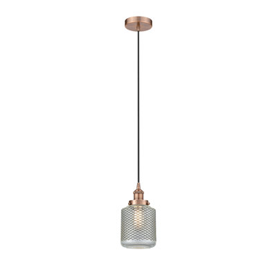 Luminaire suspendu cylindrique à 1 lumière Iyana