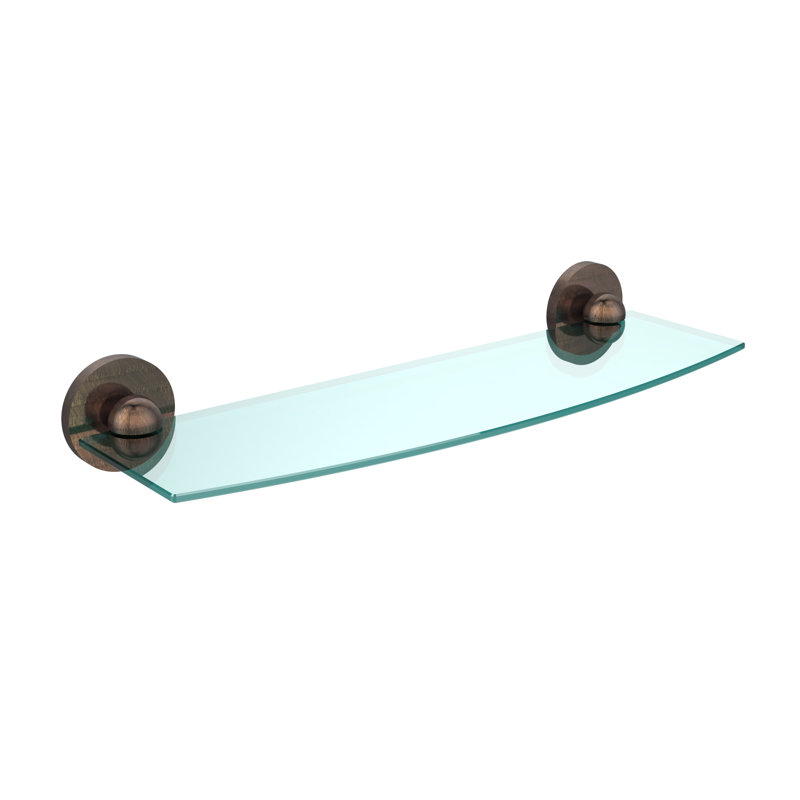 Goble Bracket Shelf, 18", Matte White