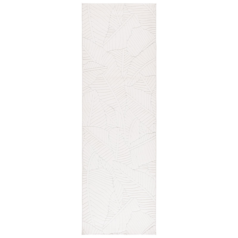 Dorffman Performance Machine Washable Floral Rug, Runner 2'6" x 8'