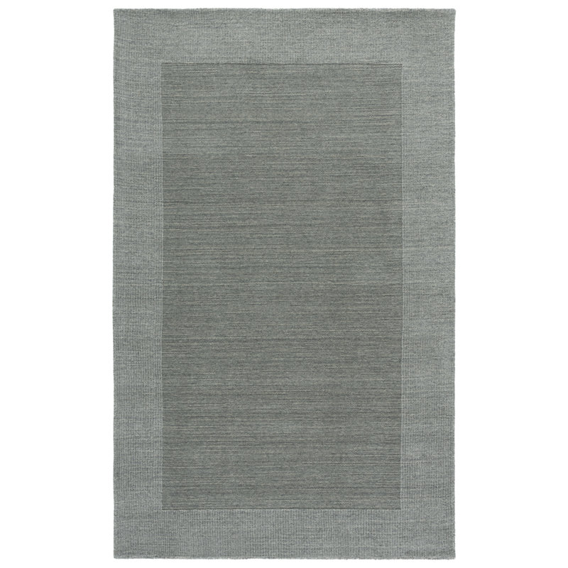 Metro 807 Hand Loomed 80% Wool; 20% Cotton No Pattern Rug, Rectangle 4' x 6'