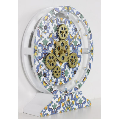 Solid + Manufactured Wood Wall Clock