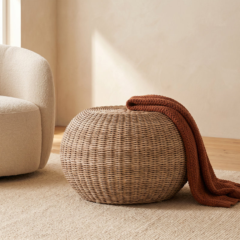 Dormody Accent Stool, Brown