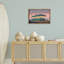 Toile flottante encadrée «Lone Beach Diner at Sunset» par Noah Bay-824043963-824043965