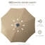 Alaijah 293cm Market Parasol