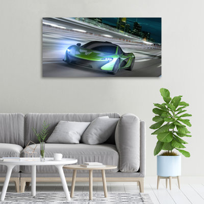 Racer - No Frame Print on Canvas