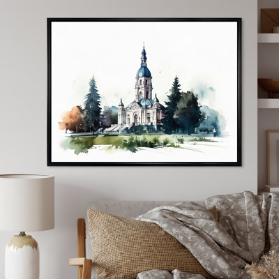 «Rosebrugh Blue and Green Munich In Golden Splendor», reproduction sur toile