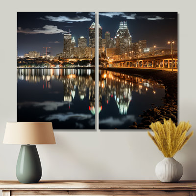 San Diego Beautiful Beach View Cityscape - Cityscapes San Diego Art Prints On Canvas