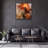 Stunning Decorative Tempered Glass Painting, 19.7 x 19.7 Inches | 100% Tempered Glass, Thickness: 0.16 Inches | UV Printing for Vibrant Colors | Perfect for Home Décor, Living Room or Office Wall Art