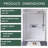 60 In. W X 72 In. H Double Sliding Semi-Frameless Shower Door-109069753