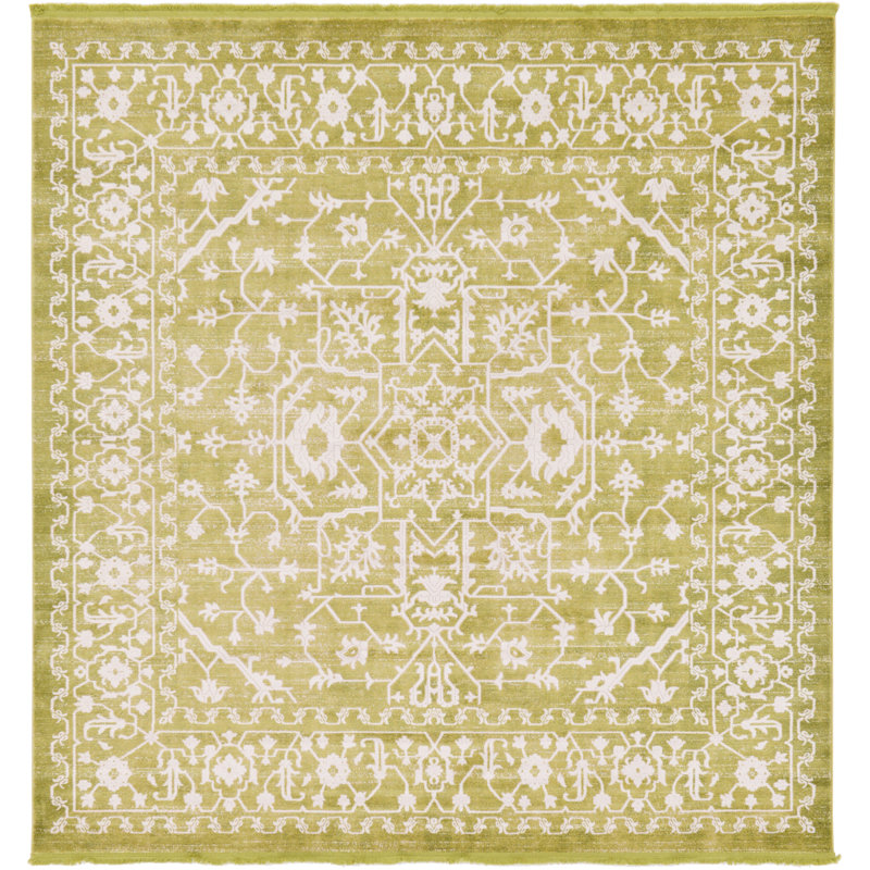 Folkeste Oriental Indoor Rug, Square 8'