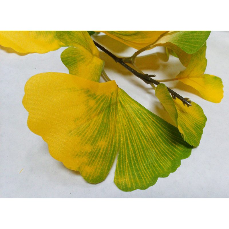Buisson de ginko artificiel, Jaune / vert