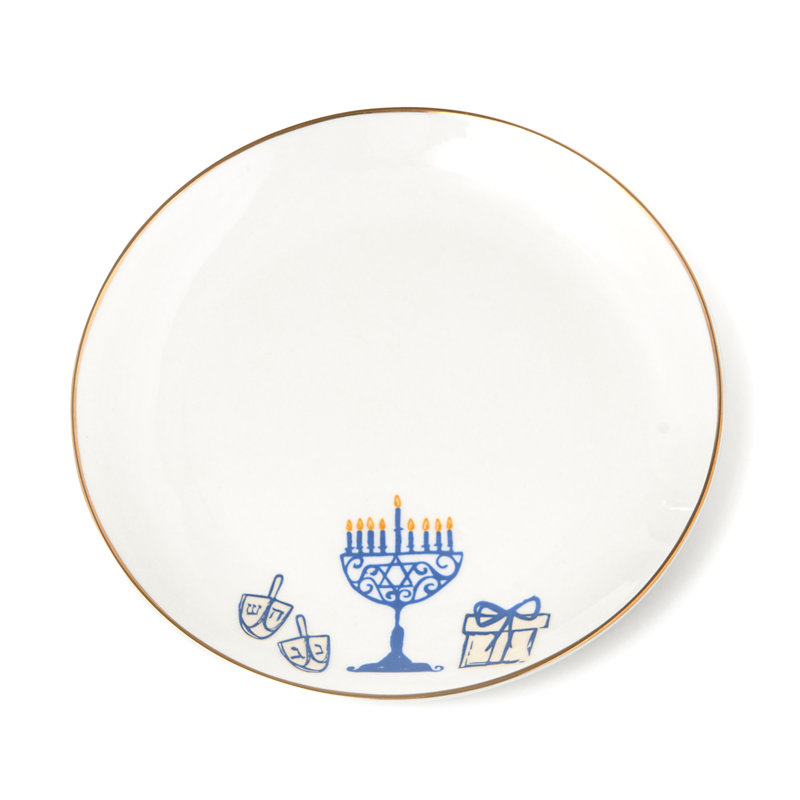 Ensemble d'assiettes Hanukkah Love & Light
