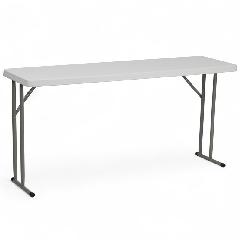 Table rectangulaire pliante en plastique pour l'entraînement et les événements Parker