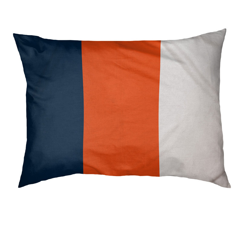 Coussin pour chien Denver, Grand (l 50 po x P 40 po x H 7 po), Rouge / Noir / Jaune