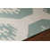 Chyanna Reversible Hand-Woven Mint Green & Cream Abstract Flatweave Wool/Cotton Rug
